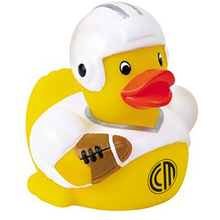 Load image into Gallery viewer, CCM Football Rubber Ducky
