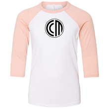 Load image into Gallery viewer, Toddler CCM Bella Three-Quarter Sleeve Baseball Tee
