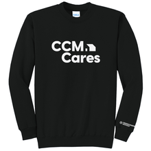 Load image into Gallery viewer, Unisex CCM Cares Core Fleece Crewneck Sweatshirt

