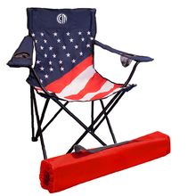 Load image into Gallery viewer, CCM Patriotic Outdoor Folding Chair
