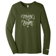 Load image into Gallery viewer, Unisex CCM Merry &amp; Bright Long Sleeve Tee
