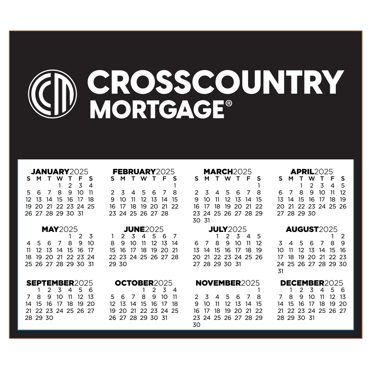 CCM Calendar Magnet (10 pack)