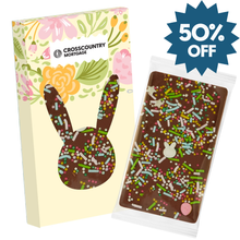 Load image into Gallery viewer, CCM Chocolate Bar With Bunny Window
