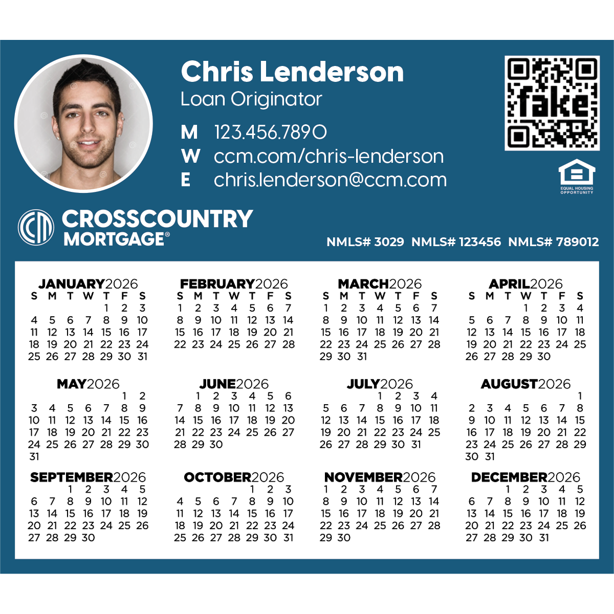 Calendar Magnet (Custom)
