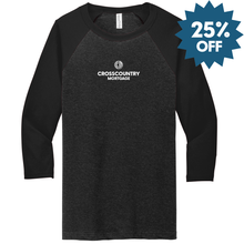 Load image into Gallery viewer, Unisex CCM Bella Three-Quarter Sleeve Baseball Tee
