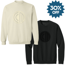 Load image into Gallery viewer, Unisex CCM Embossed Crewneck Sweatshirt
