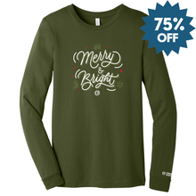 Load image into Gallery viewer, Unisex CCM Merry &amp; Bright Long Sleeve Tee
