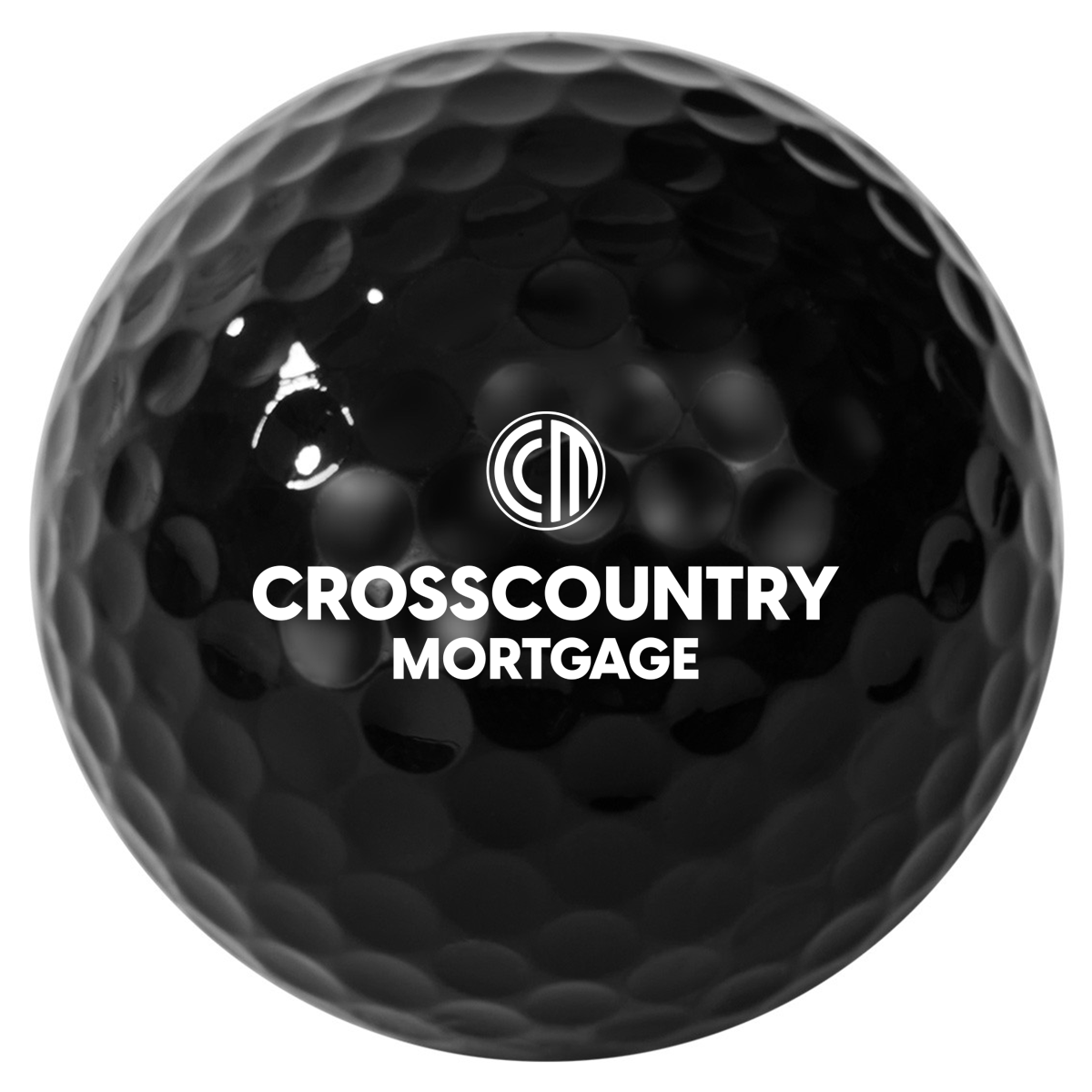 CCM Black Golf Ball
