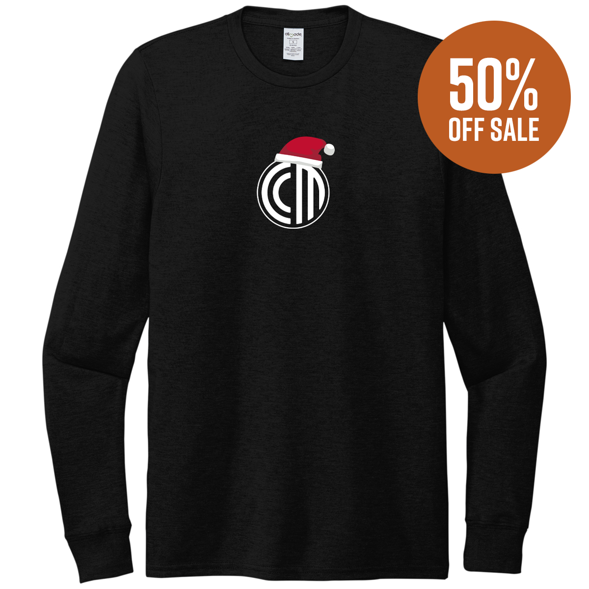 Unisex CCM Santa Hat Long Sleeve Tee