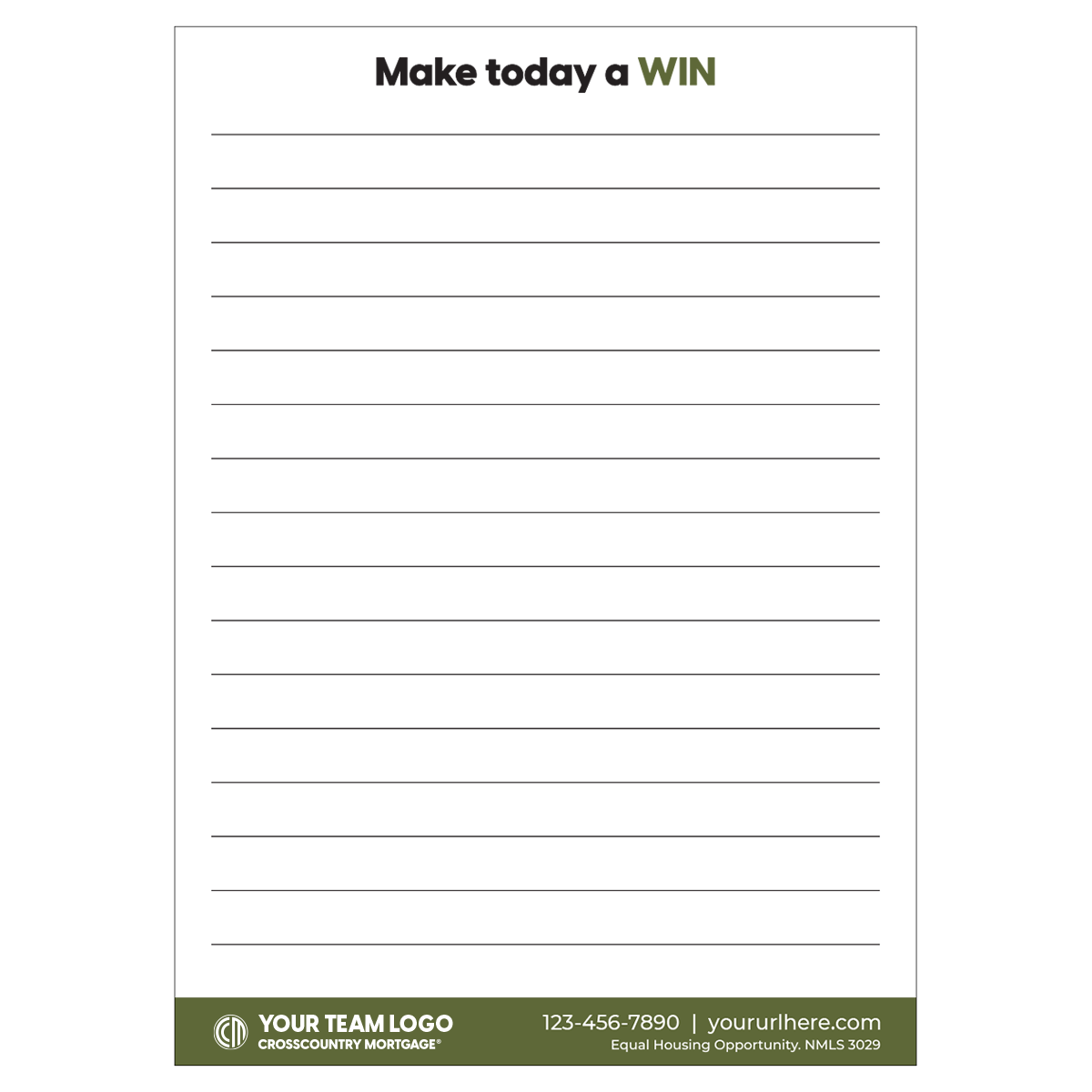 50 Sheet Scratch Pad